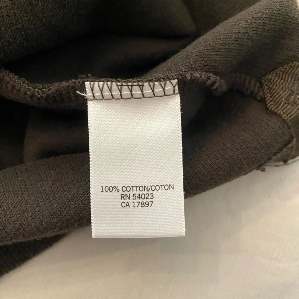 Banana Republic Ribbed Crew Neck Long Sleeve Polo Shirt